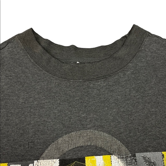 Vintage 00s NIKE Crewneck Sweatshirt DISTRESSED/THRASHED RESEARCH LAB Thrashed M - Picture 5 of 8